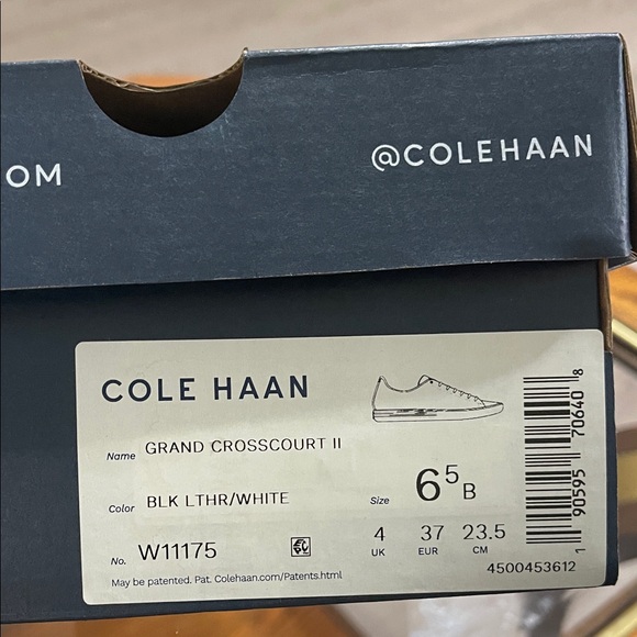 Cole Haan Grand Crosscourt II Black and White Sneakers I have 3 pairs - Picture 1 of 6